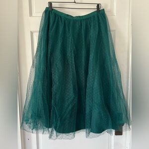 J. Crew | Polka Dot Tulle Skirt